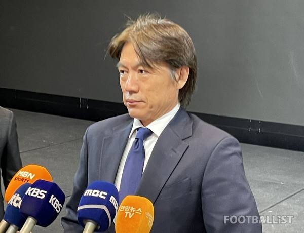 홍명보 남자 축구대표팀 감독. 김희준 기자