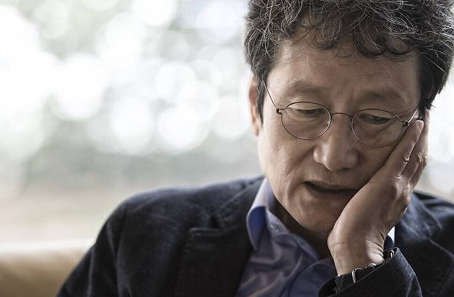 배우 문성근씨. 한겨레 자료사진