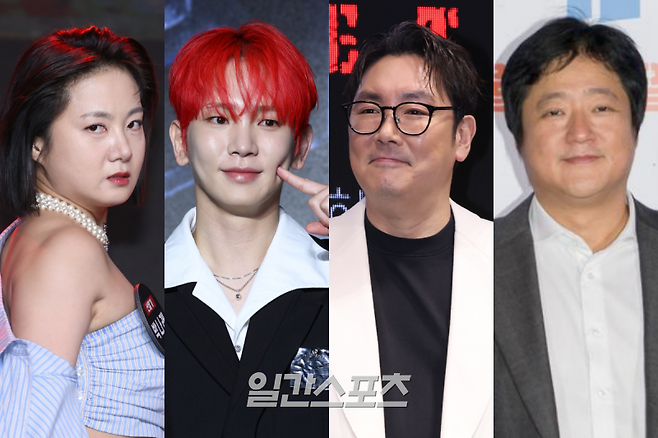 박나래, 샤이니 키, 조진웅, 곽도원. 사진제공=IS포토