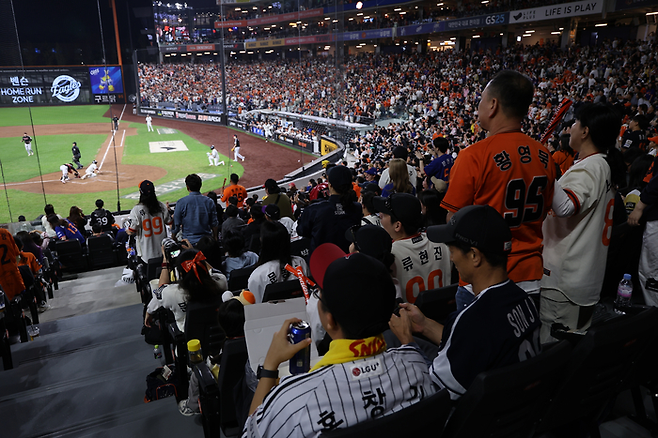 대전 한화생명볼파크를 가득 채운 팬들. 한화 이글스 제공