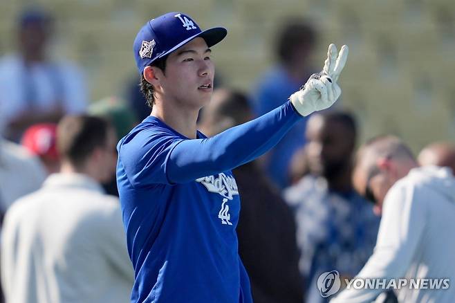다저스 김혜성 [AP=연합뉴스 자료사진]