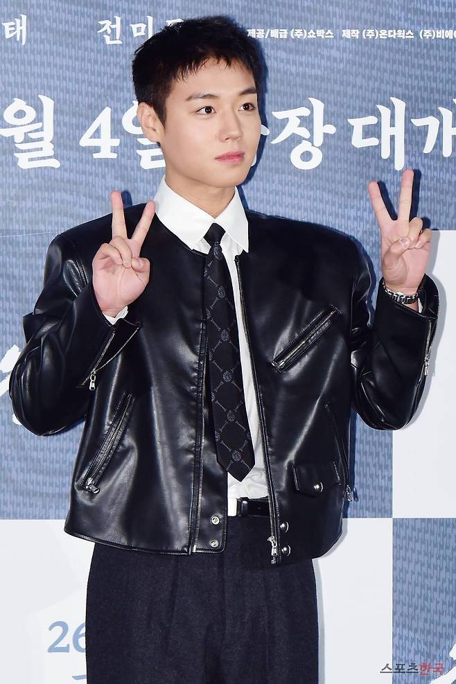 영화 '왕과 사는 남자' 제작보고회에 참석한&nbsp; 배우 박지훈. 25.12.19 ⓒ이혜영 기자 lhy@hankooki.com