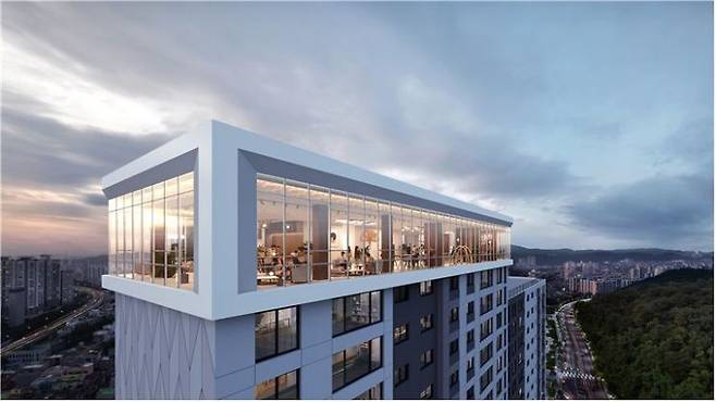 지난 10월 평균 9.8대1의 청약 경쟁률을 기록한 한화포레나 울산 무거. 한화 건설부문.