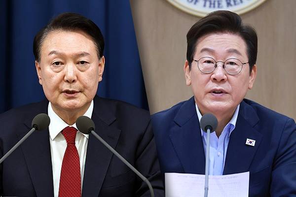 ▲윤석열 전 대통령과 이재명 대통령. ⓒ연합뉴스
