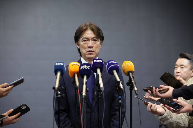 [사진] 홍명보 감독 / 홍명보장학재단