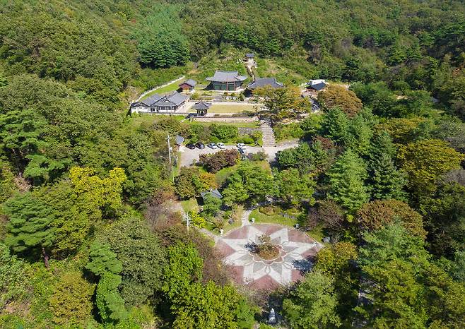 세종시 전의면 비암사 전경. 사진=세종시 제공.