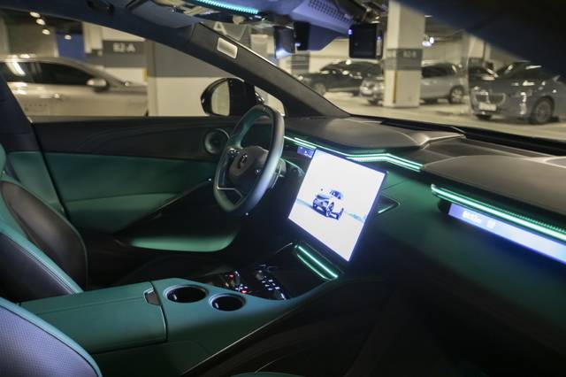 로터스 엘레트라 1열 모습. 로터스 제공