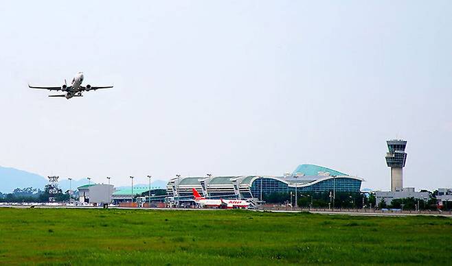무안국제공항 전경. 전남도 제공