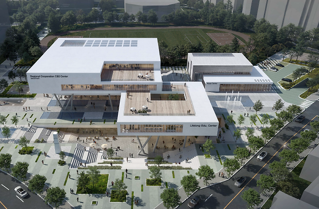 '지역협력 문화·체육 지원센터' 조감도. 노원구 제공.