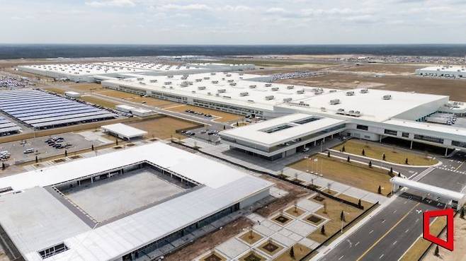 미국 조지아주에 위치한 현대자동차그룹 메타플랜트 아메리카(HMGMA) 전경. 현대차그룹