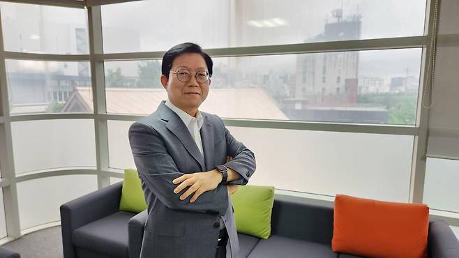 한종수 제 42대 한국회계학회장./정현진 기자