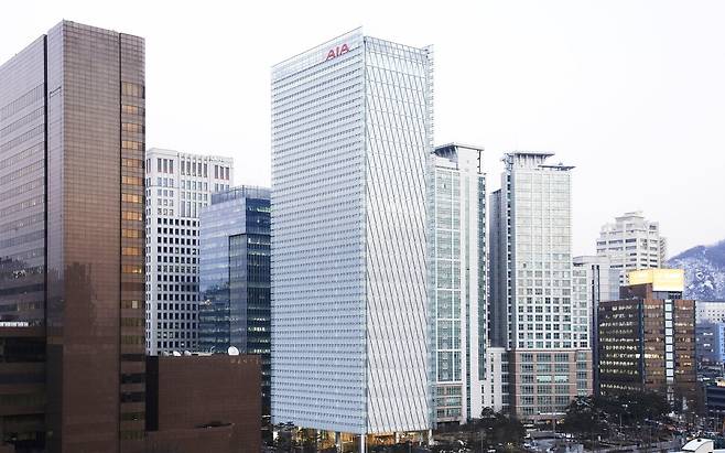 AIA Tower in central Seoul (AIA Korea)