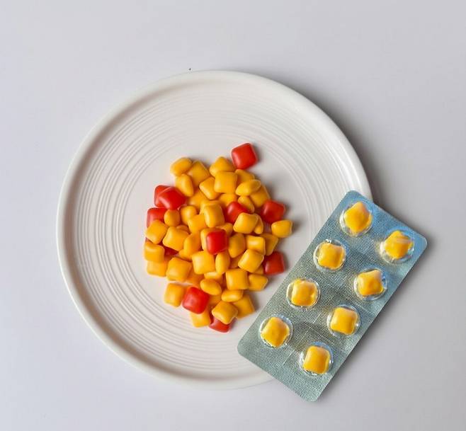 젤리형 일반의약품 예시.  알피바이오