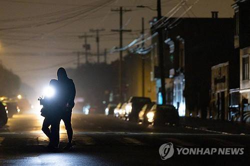 샌프란시스코 정전 상황 [로이터 연합뉴스]