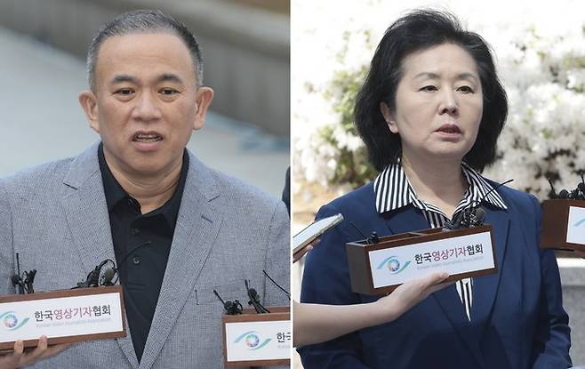 '정치 브로커' 명태균 씨와 김영선 전 국민의힘 의원 [연합뉴스 자료사진]