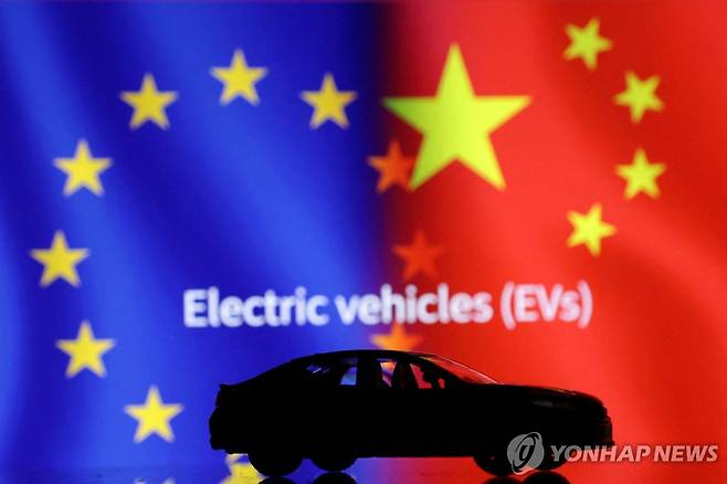 EU-중국 무역마찰 [로이터 연합뉴스 자료사진. 일러스트]