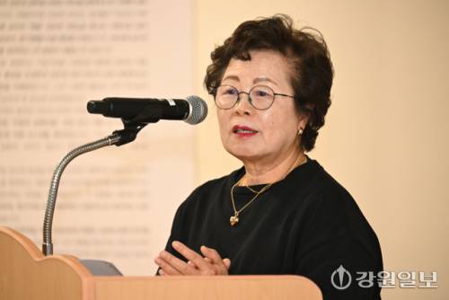 23일 춘천시 김유정문학촌 기획전시실에서 열린