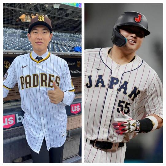 송성문(왼쪽)과 무라카미 무네타카 [연합뉴스]