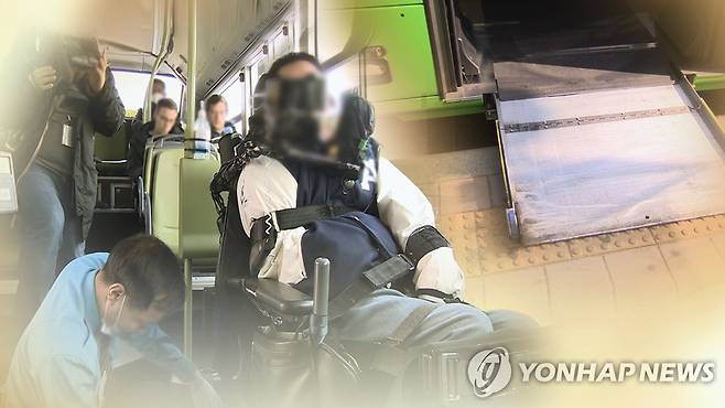 장애인·휠체어" (CG) [연합뉴스TV 제공]