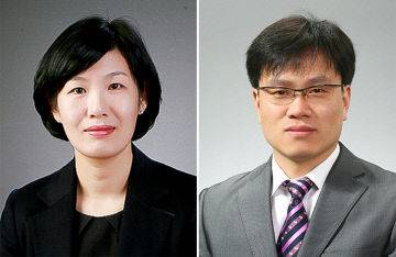 천승철 건양대 메디컬캠퍼스 입학취업처장(왼쪽)과 안연경 글로컬캠퍼스 입학취업처장.