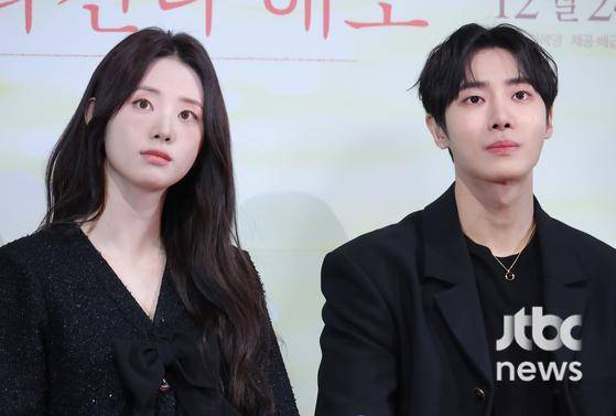 22일 오후 서울 CGV용산아이파크몰에서 영화 '오늘 밤, 세계에서 이 사랑이 사라진다 해도(이하 '오세이사')' 언론시사회가 열렸다. 김혜영 감독, 배우 추영우, 신시아가 참석했다. 박세완 엔터뉴스팀 기자 park.sewan@jtbc.co.kr