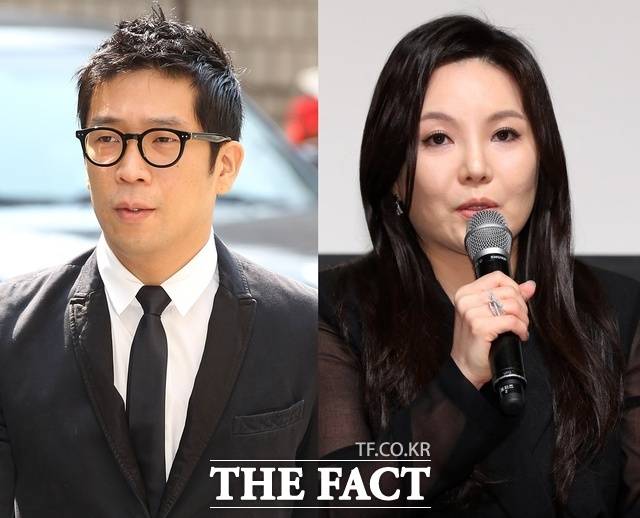 가수 겸 프로듀서 MC몽(왼쪽)과 차가원 원헌드레드 대표가 '불륜 관계'임을 <더팩트>가 확인했다. 차 대표는 MC몽에게 수백 억대의 현금과 선물을 쏟아부었고, 두 사람은 임신을 논의할 만큼 깊은 관계였다. /더팩트 DB, 뉴시스