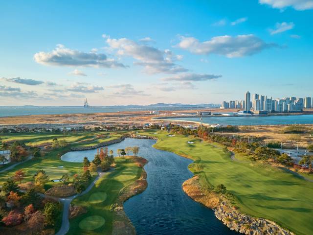 인천 송도의 잭니클라우스GC 전경. 사진 제공=잭니클라우스GC