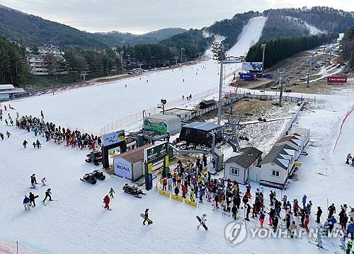 강원 스키장 [연합뉴스 자료사진]
