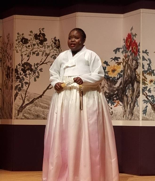 판소리 공연하는 소리꾼 로르 [로르 제공. 재판매 및 DB 금지]