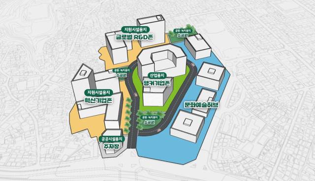 대구 도심융합특구 조감도. 2024.11.7. 국토부 제공