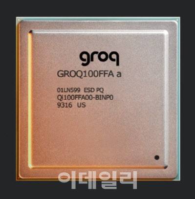 그록의 칩 제품 모습 (사진=그록)