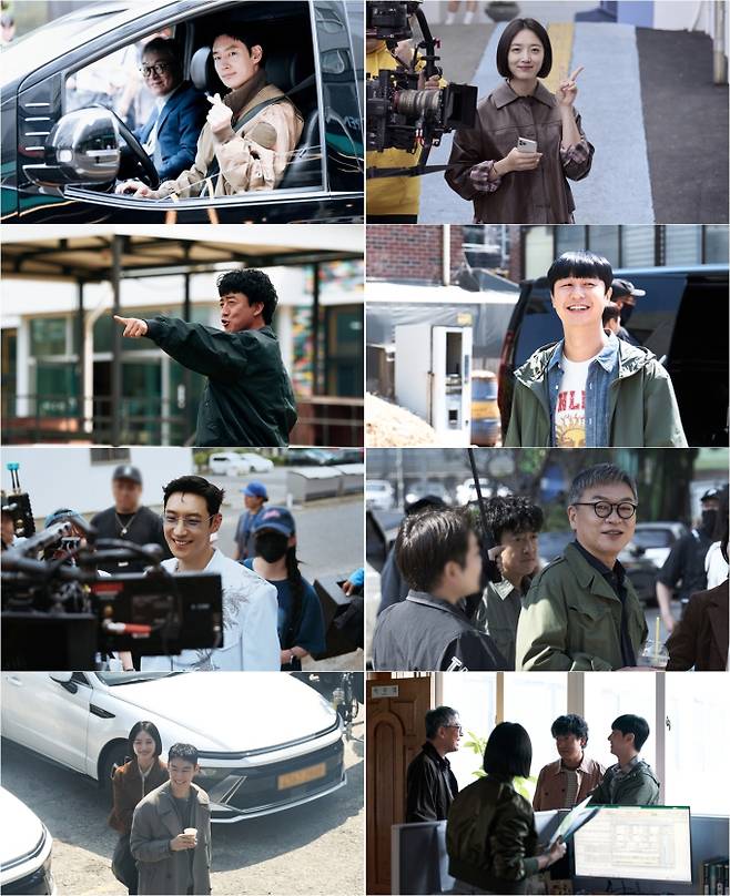 ‘모범택시3’ 현장 비하인드 (사진=SBS)