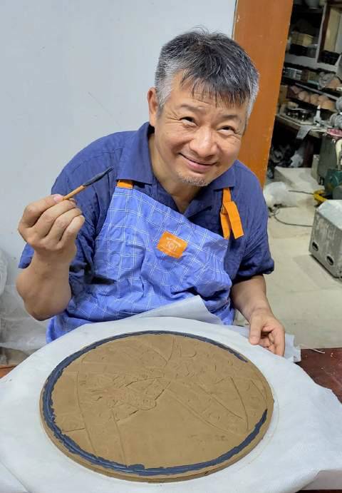 작업실의 임현균 박사.