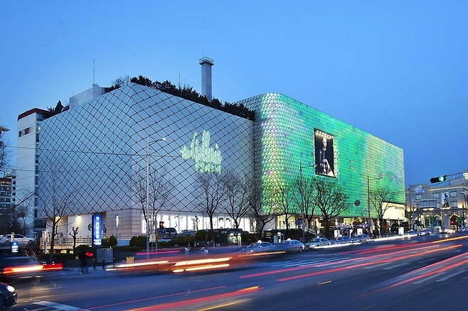 갤러리아 명품관 웨스트 전경