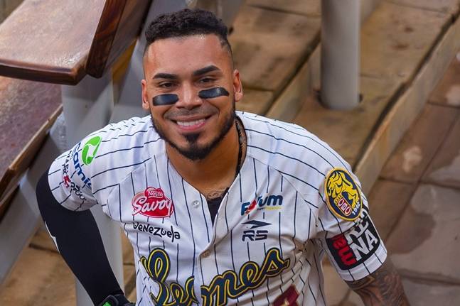 카스트로의 모습. /사진=레오네스 델 카라카스 공식 SNS