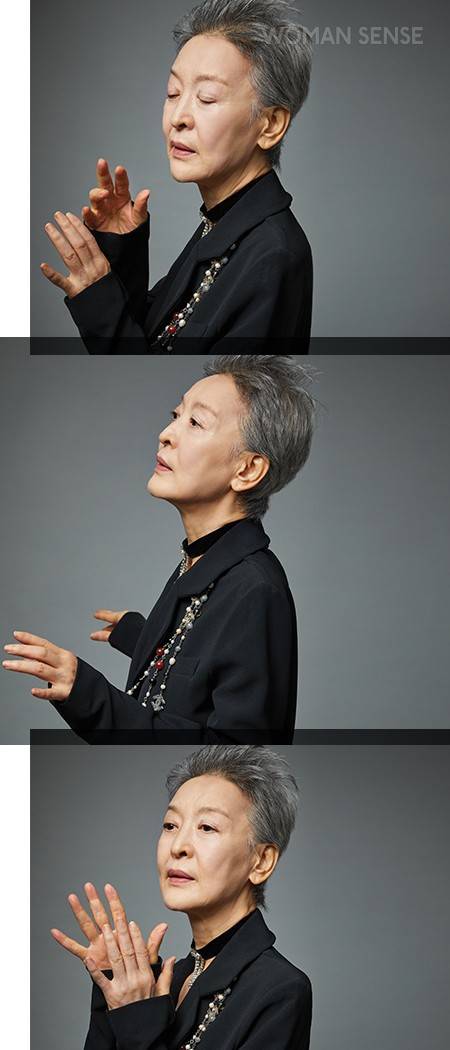 写真の女性の感覚