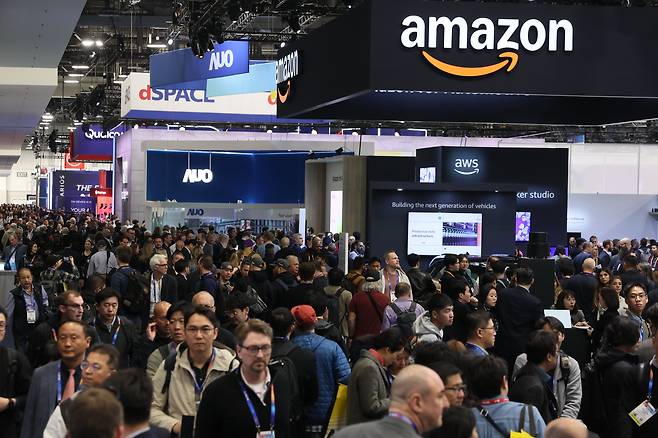 사진은 올해 1월 열린 CES 2025 전시장 모습./미국 소비자기술협회(CTA)