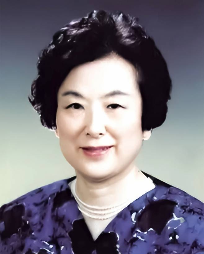 김문희 용문학원 명예이사장 /사진제공=현대그룹