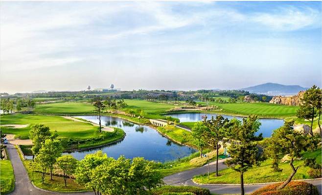 스카이72 골프장 전경. 스카이72골프앤리조트 제공