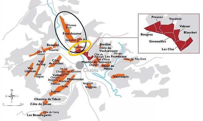 프리미에 크뤼 우안 푸르숌. 부르고뉴와인협회