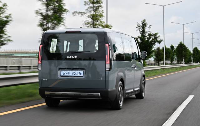 기아 PV5 후면부 외관. 사진 제공=기아