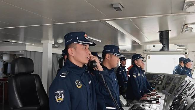 중국 해경 [중국 해경 소셜미디어 캡처. 재판매 및 DB 금지]