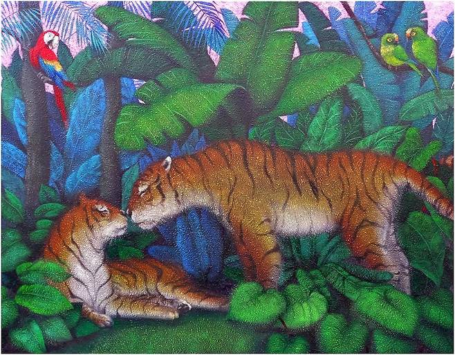 송수정 작 '빛을 안은 정원' [슈페리어갤러리 제공. 재판매 및 DB 금지]