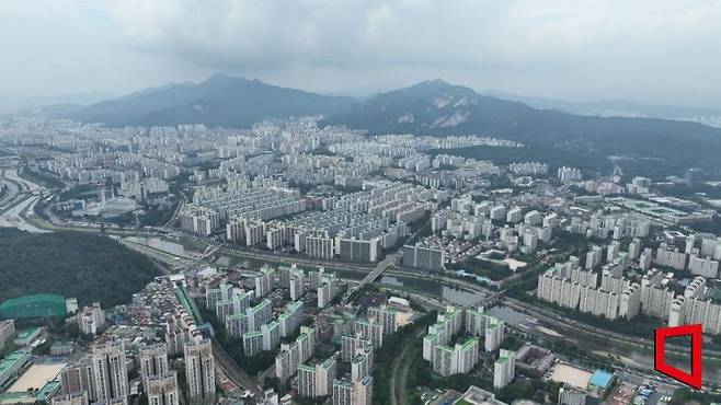 서울 노원구 일대 아파트 단지 전경
