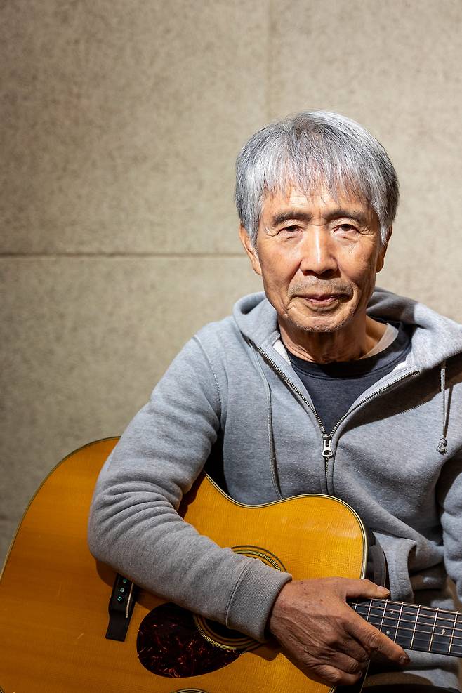 다음 달 데뷔 50주년을 맞는 가수 최백호. /양수열 영상미디어 기자