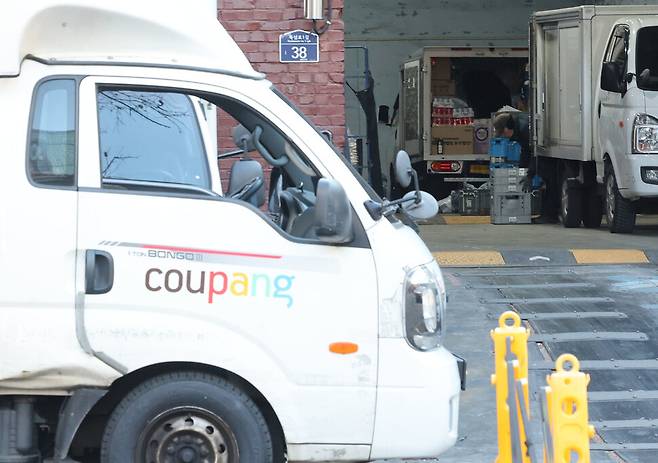 26일 서울의 한 쿠팡 물류 센터의 모습. 연합뉴스