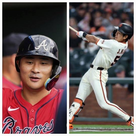 김하성(왼쪽)과 이정후