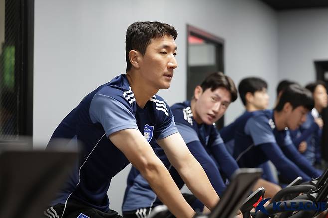 울산HD 미드필더 정우영. /사진=한국프로축구연맹 제공