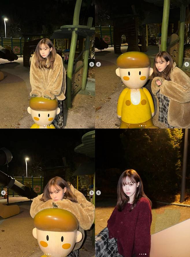 /사진=에스파 윈터 SNS