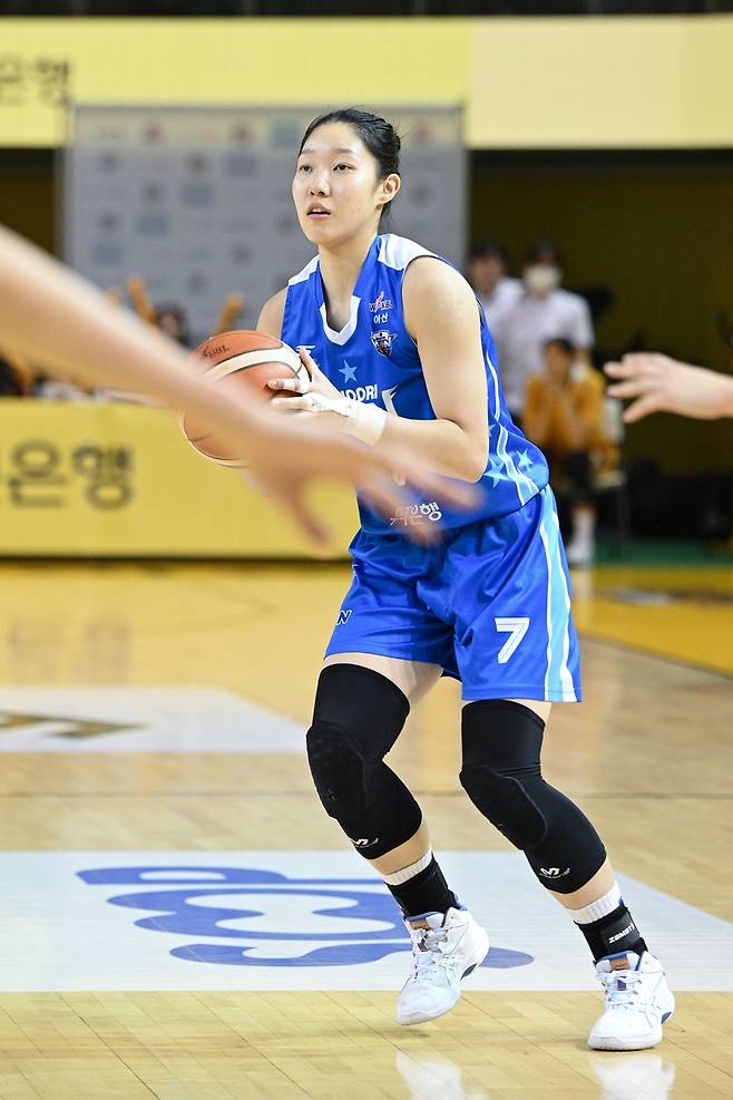 우리은행 이민지 [WKBL 제공. 재판매 및 DB 금지]